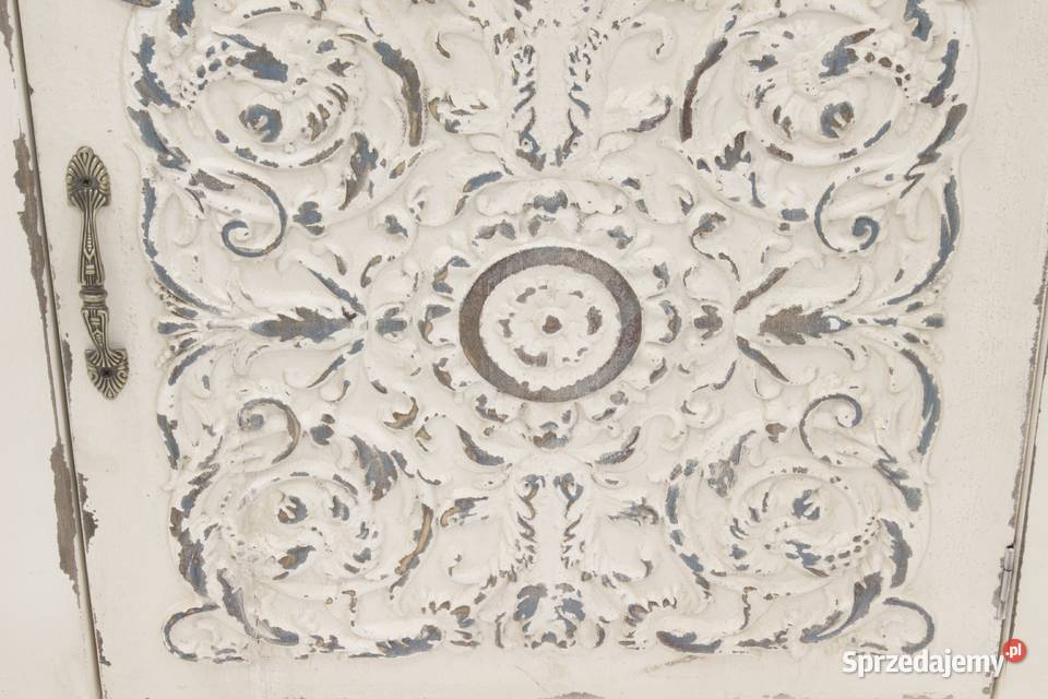 prowansalska postarzana komoda biała vintage Pozostałe Limanowa