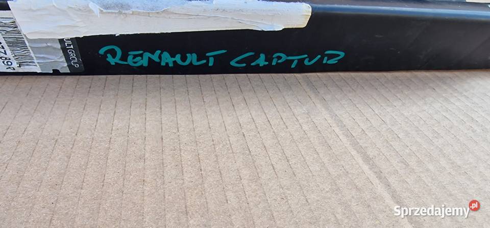 RENAULT CAPTUR I WZMOCNIENIE ŚLIZG ZDERZAKA TYŁ sprzedam