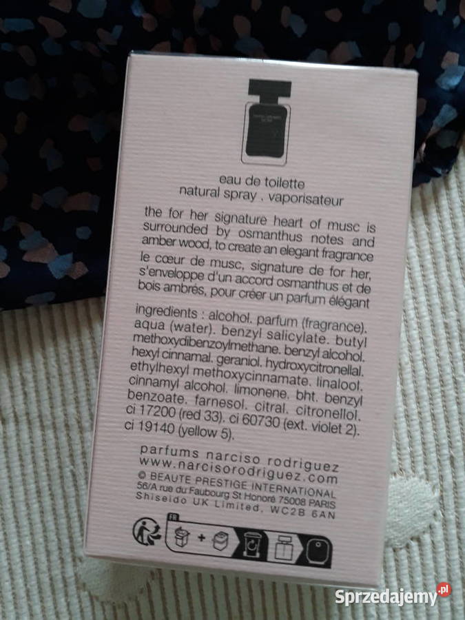 Narciso Rodriguez for her eau de toilette 30 ml Zaborów