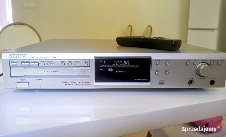 Główne 2 NAGRYWARKA CD PHILIPS CDR 602 SREBRNA Łask