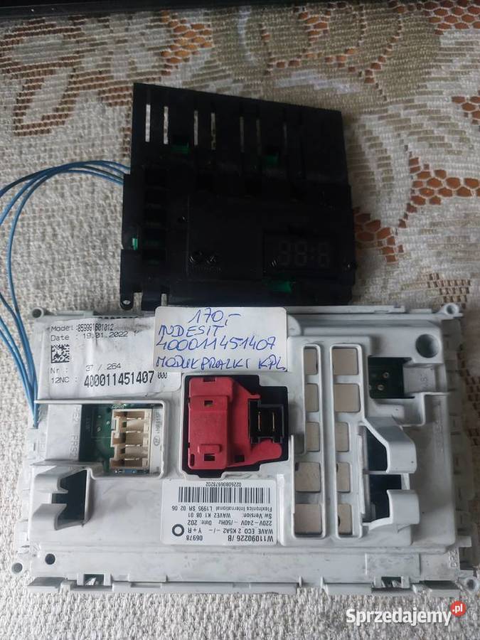 INDESIT 400011451407 MODUŁ PRALKI KPL wolnostojące