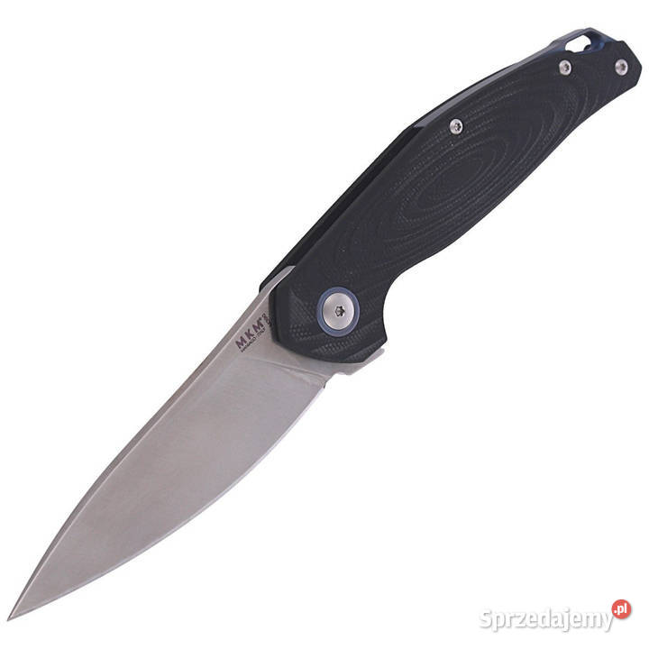 Nóż składany MKM Goccia Black G10 Satin M390 by Warszawa