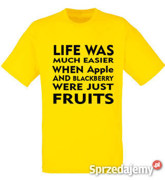 KOSZULKA TSHIRT nadruk napis NAJLEPSZA JAKOŚĆ czerwony Poznań