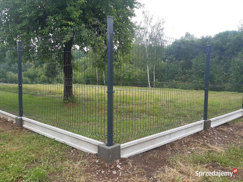 OGRODZENIA PANELOWE PODMURÓWKA 55 Siatki i panele Nowy Targ