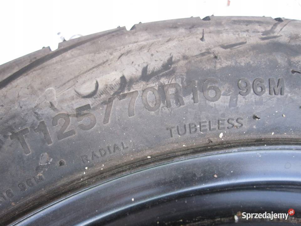 AUDI A3 II 8P GOLF V LEON II koło dojazdowe Kielce sprzedam