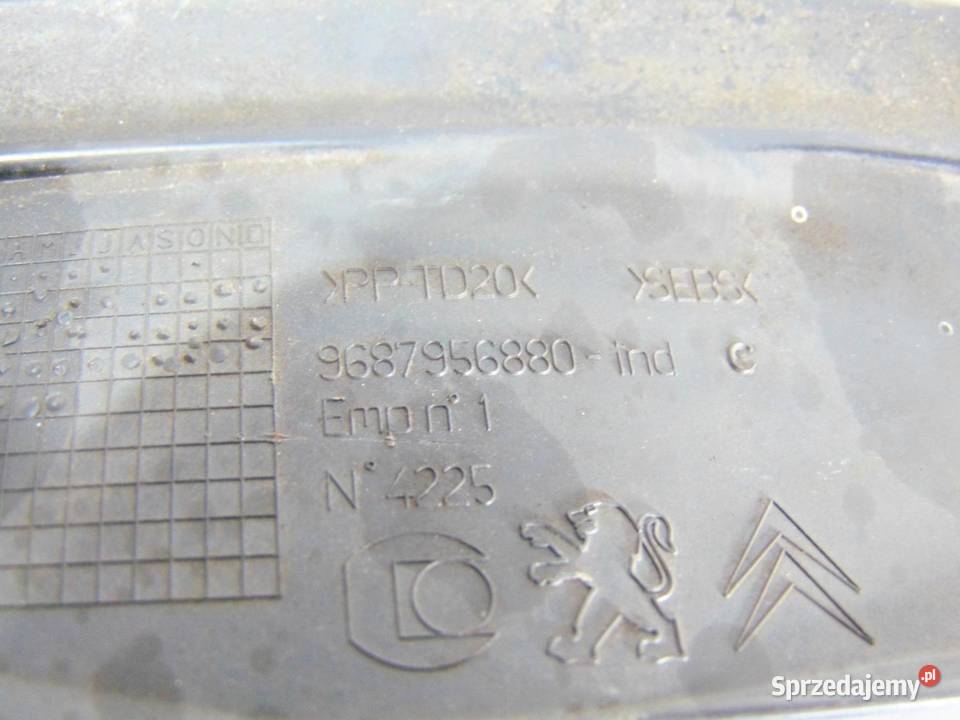 OSŁONA PODSZYBIA LEWA CITROEN C4 B7 II