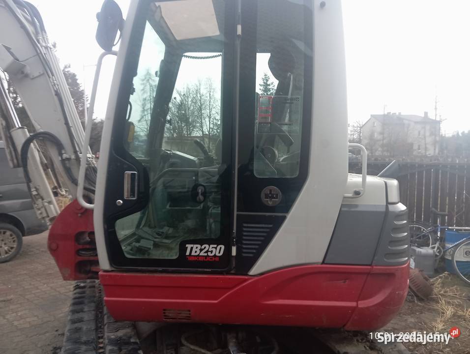 KOPARKA TAKEUCHI TB250 2017r fak na 2024r Koparki Brzezinka