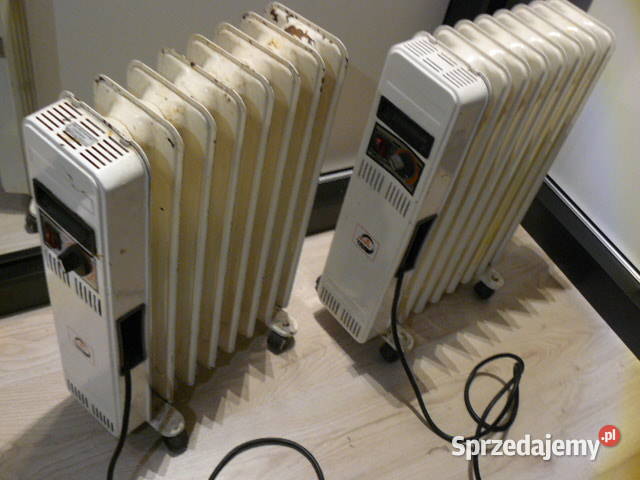 Grzejniki olejowe 1500W 2 sztuki sprzedam