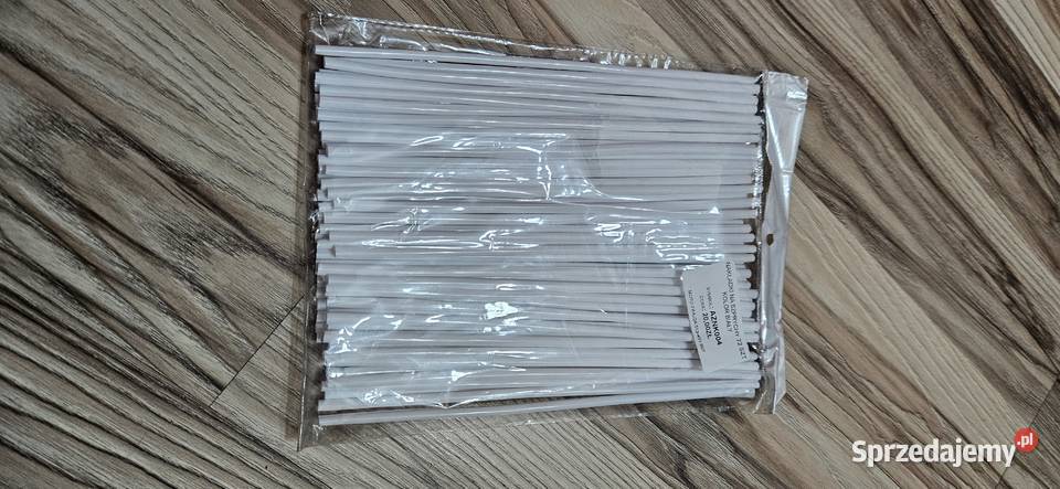 Nakładki rurki białe biały 72 Rybarzowice