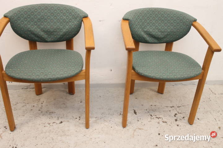 Fotele dębowe 4 komplet ID 12181 Komis meblowy Meble Warszawa sprzedam