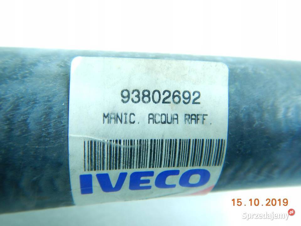 PRZEWÓD CHŁODNICY WODY IVECO DAILY 25 D ASO