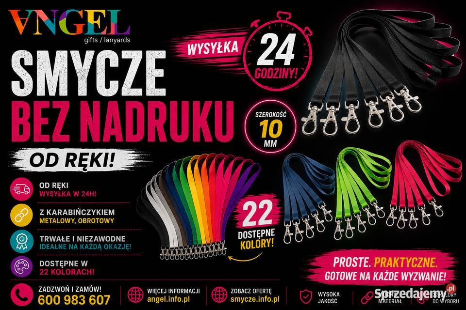 Smycze reklamowe 24h smycze ręki smycz bez Warszawa
