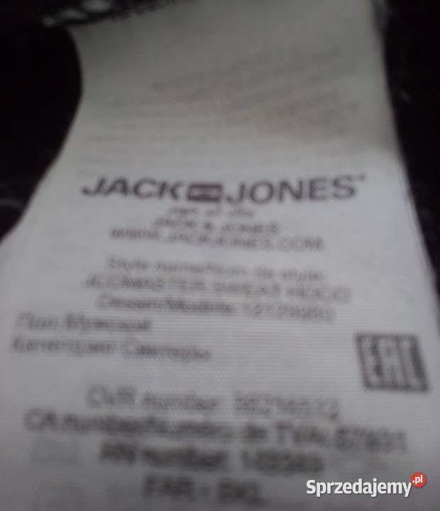 Bluza JackandJones z metką Rozmiar L