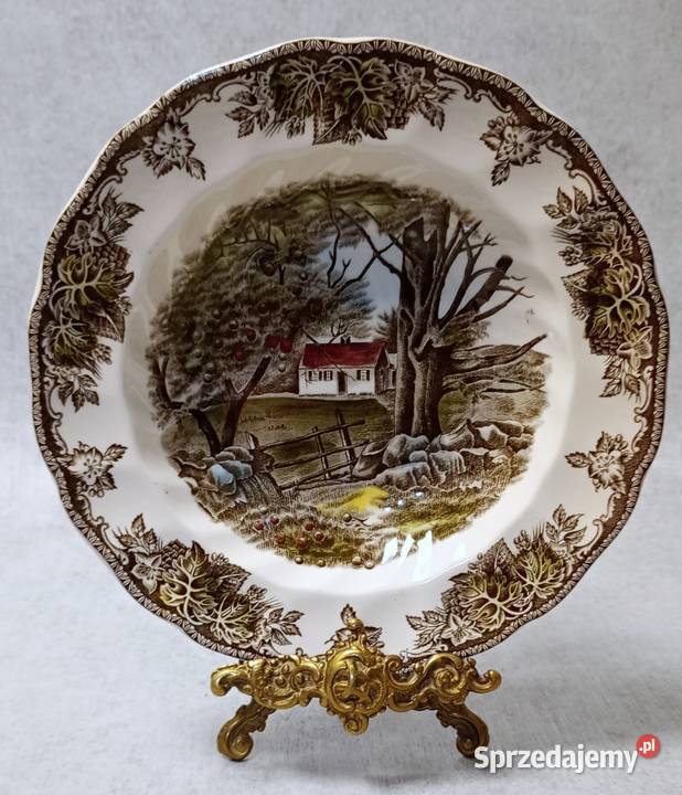 JOHNSONS BROTHERS Talerze głębokie England Porcelana i szkło Dobrzany