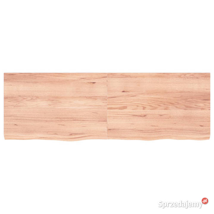Półka brązowa 180x60x26 lakierowane lite drewno Półki mazowieckie sprzedam