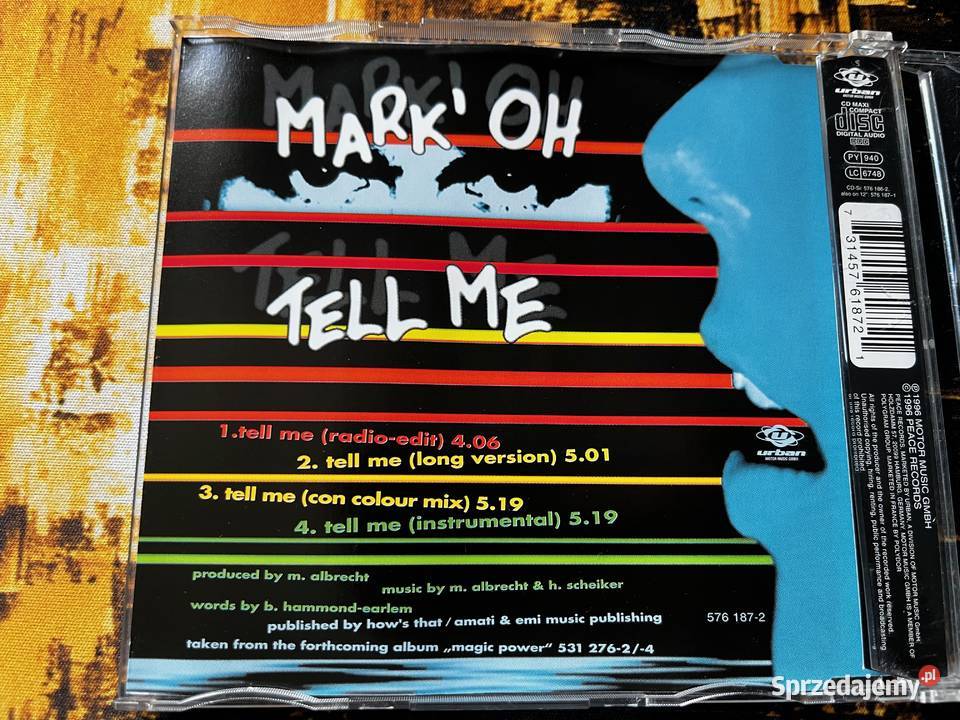 Mark Oh Tell Me House Euro House Błażejowice