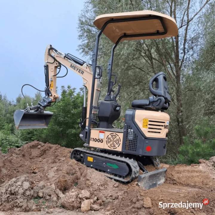 Minikoparka gąsienicowa MEYER X1000 Tychy