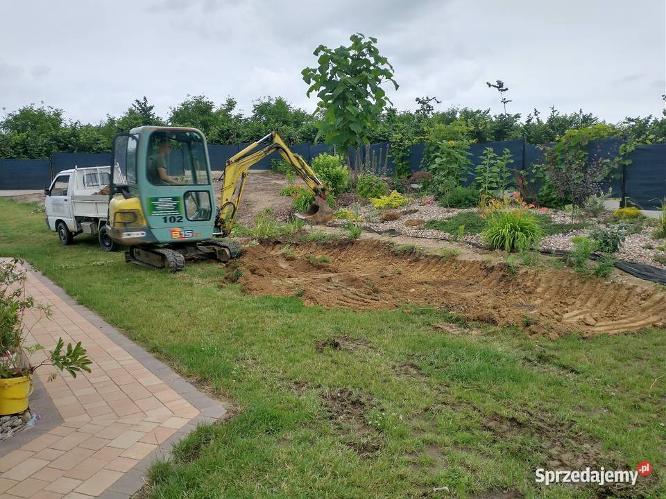 Prace ogrodnicze jesienne porządki karczowanie Wrocław ogród