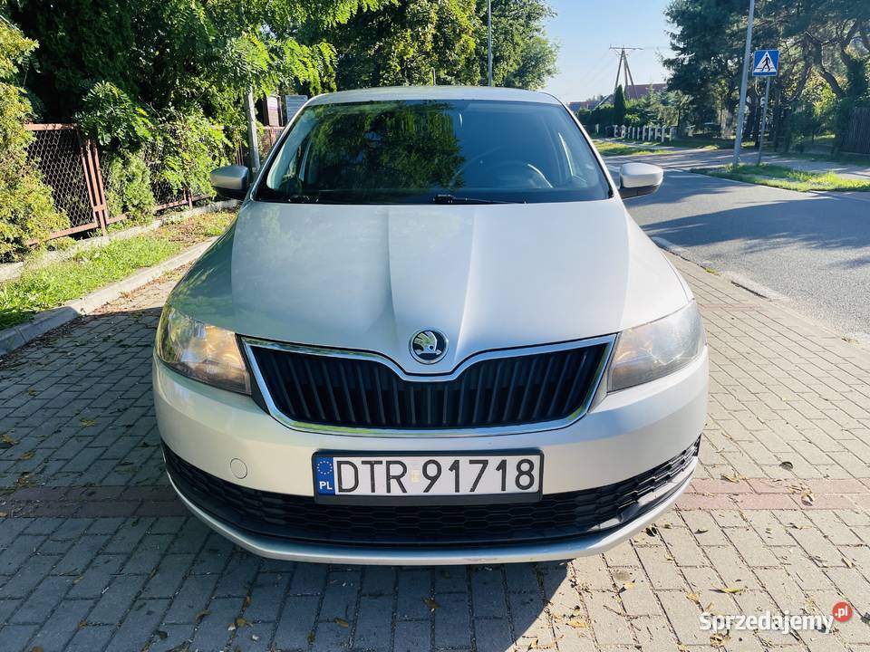Skoda Rapid 10 TSI Salon polska 1 właściciel VAT Wrocław