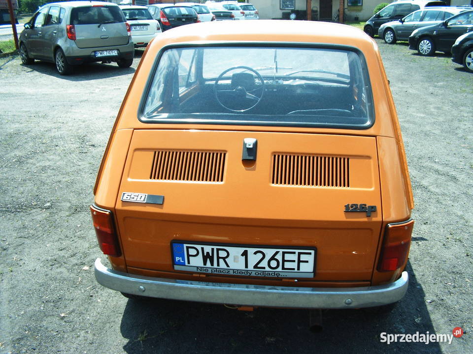 Fiat 126p FL z 1985 r Września