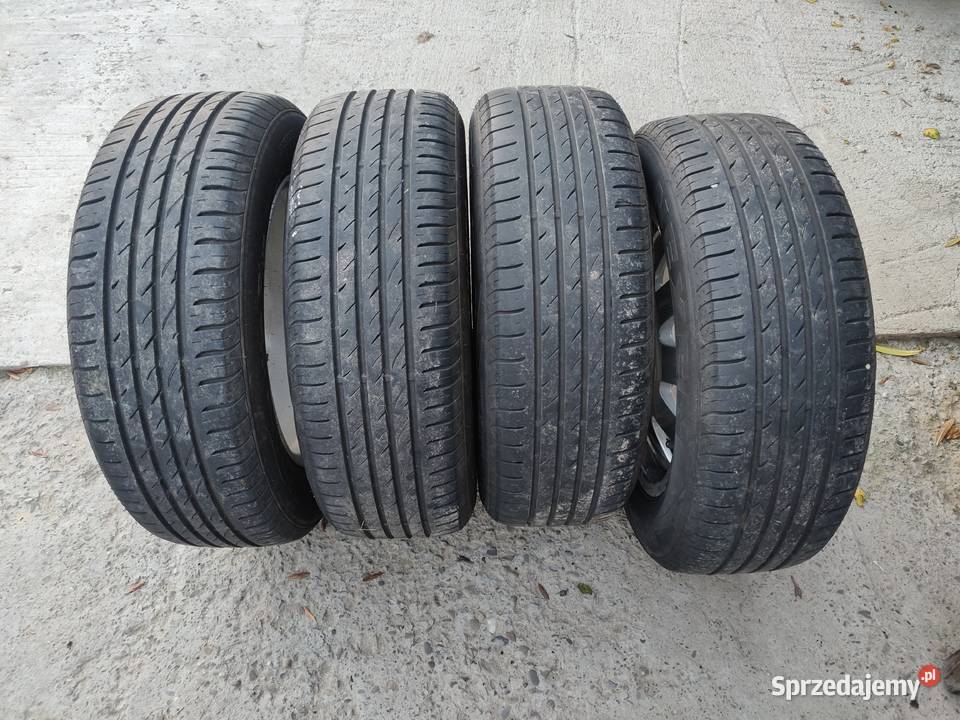 Alufelgi Opony Koła Felgi Komplet Audi A4 A6 15 Koła i felgi Zagórowa