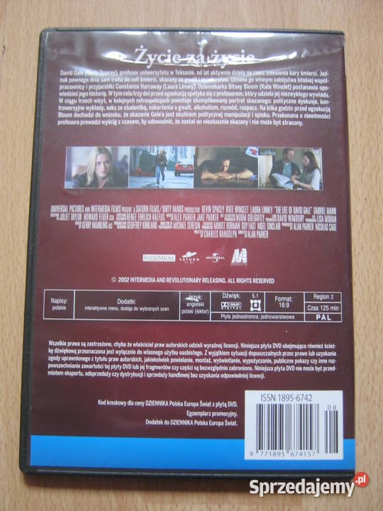 Życie życie DVD Szczecin