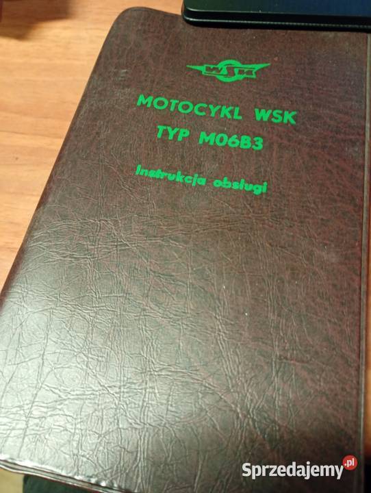 Instrukcja obsługi WSK oryginał Lubliniec