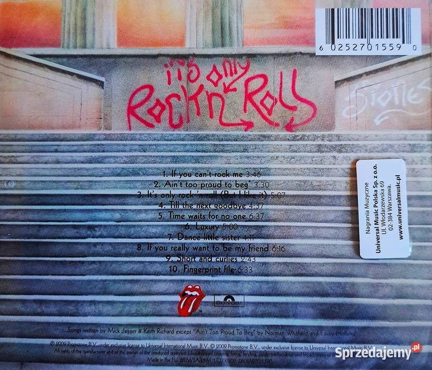 Sprzedam Album CD The Rolling Stones It s Only 1 płyta Poznań