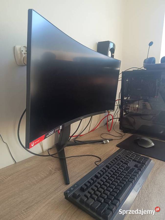 Monitor iiyama 34stan nowy HDR zakrzywiony 144hz Gdańsk