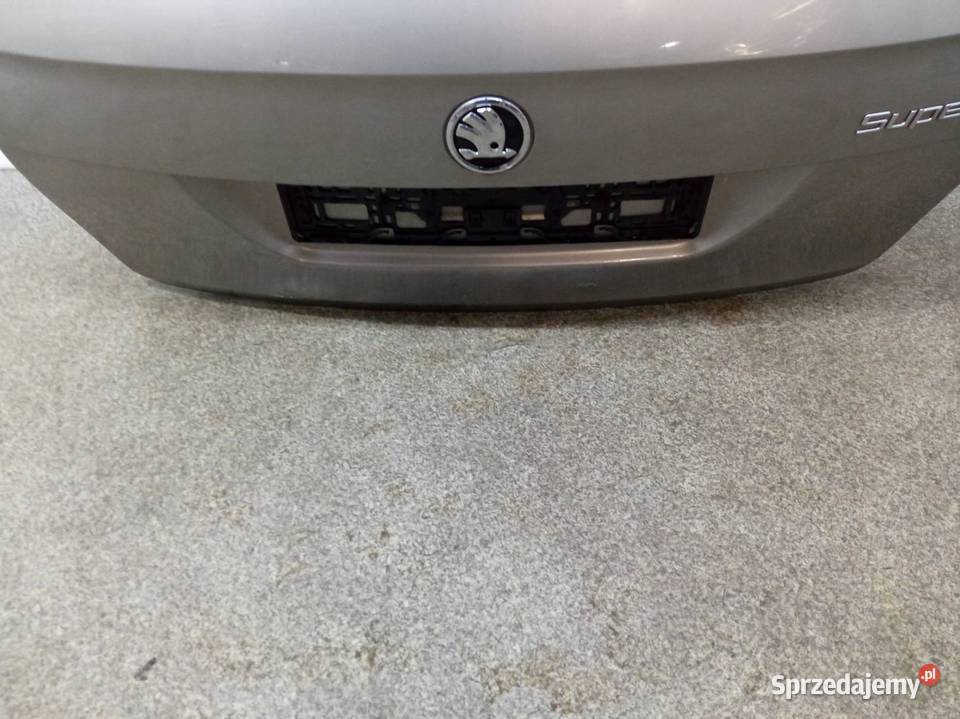 KLAPA TYŁ SZYBA KOMBI Skoda Superb II 20082015 Części samochodowe