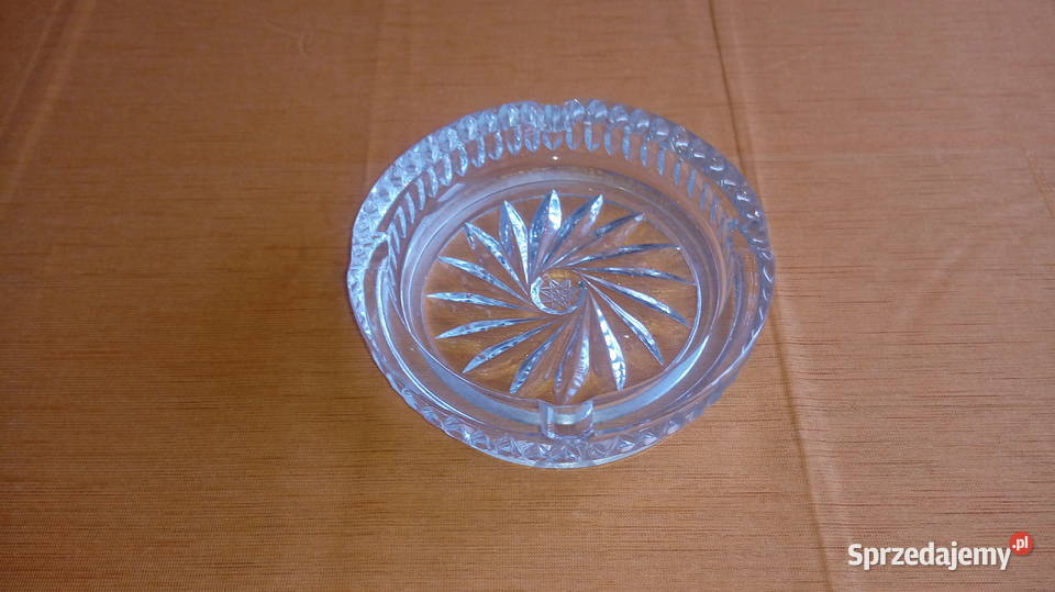 Duża okrągła popielniczka Siemianowice Śląskie