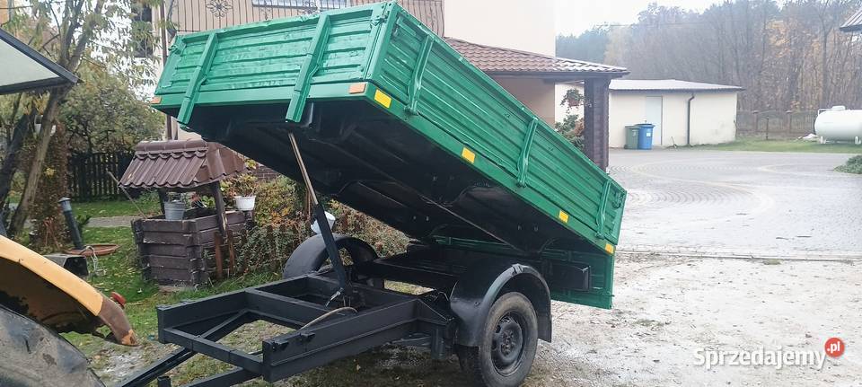 Przyczepa wywrotka nieuszkodzony Chechnówka