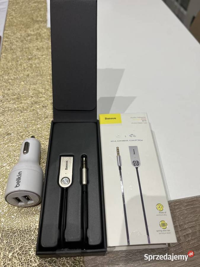 Adapter Bluetooth Jack 35 mm USB TypA BASEUS Siemianowice Śląskie