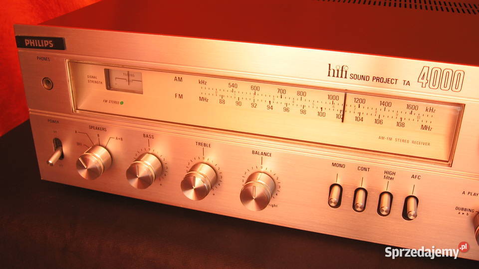 PHILIPS sound project ta 4000 AMPLITUNER Świebodzice sprzedam