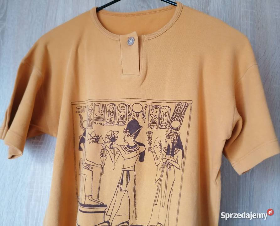 Bluzka z krótkim rękawemZ przodu egipski Inny wzór Łódź