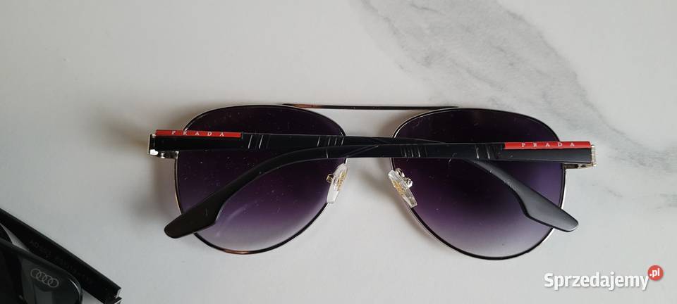 Okulary przeciwsłoneczne aviator pilotki glamour Dla mężczyzn Moda i Styl Siedlce