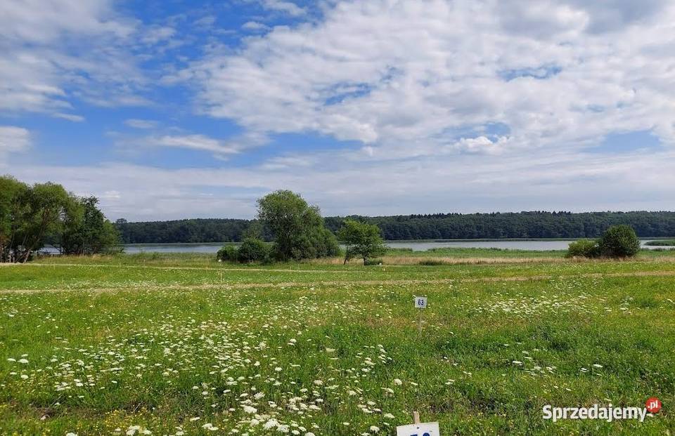 Działka rekreacyjna jeziorem prąd woda Grunty i działki