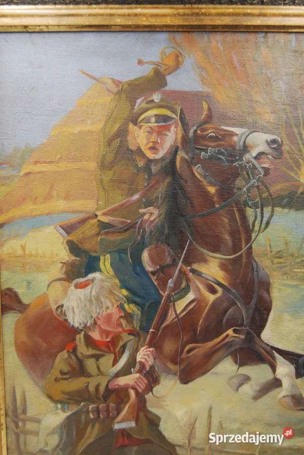 Obraz Bij bolszewika Wacław Hładuński 18991962 Poznań