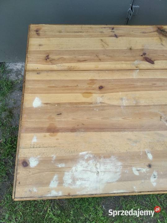 OKAZJA Drewniany Stół Kuchenny Stół Roboczy śląskie