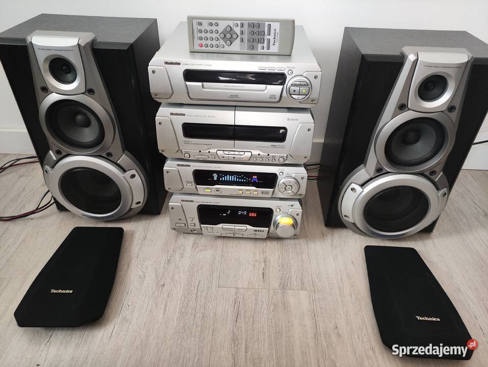 Wieża Technics mocne brzmienie Wieże i miniwieże dolnośląskie