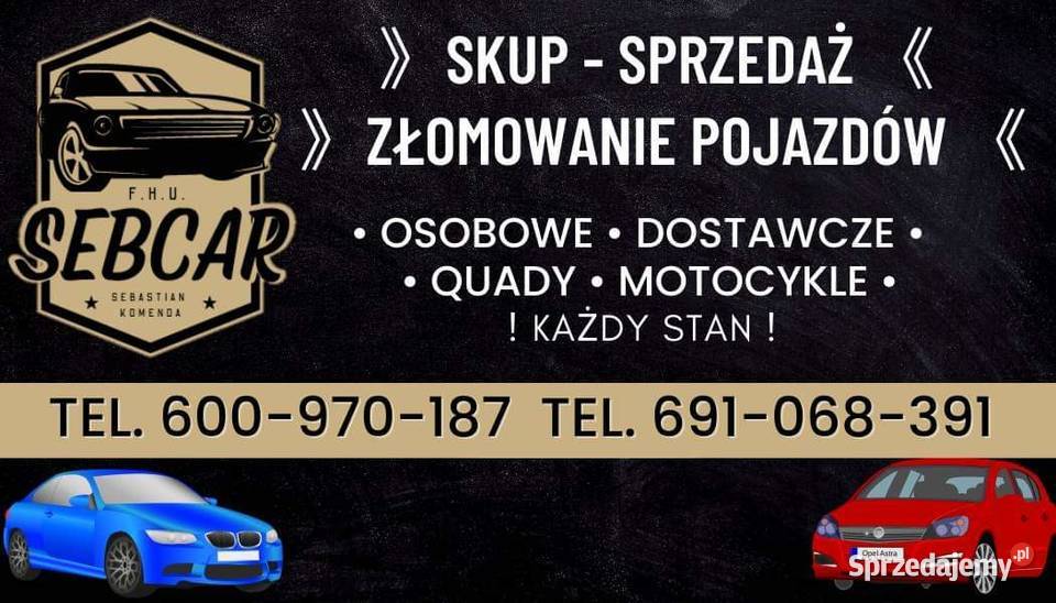 Skup samochodów Skup pojazdów Miechów