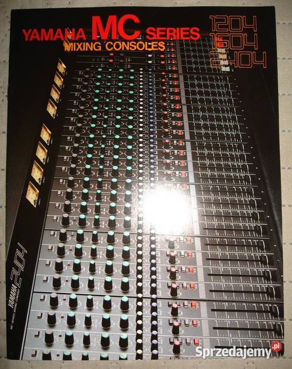 Yamaha MC Series Mixing Consoles 1204 1604 2404 Kępice