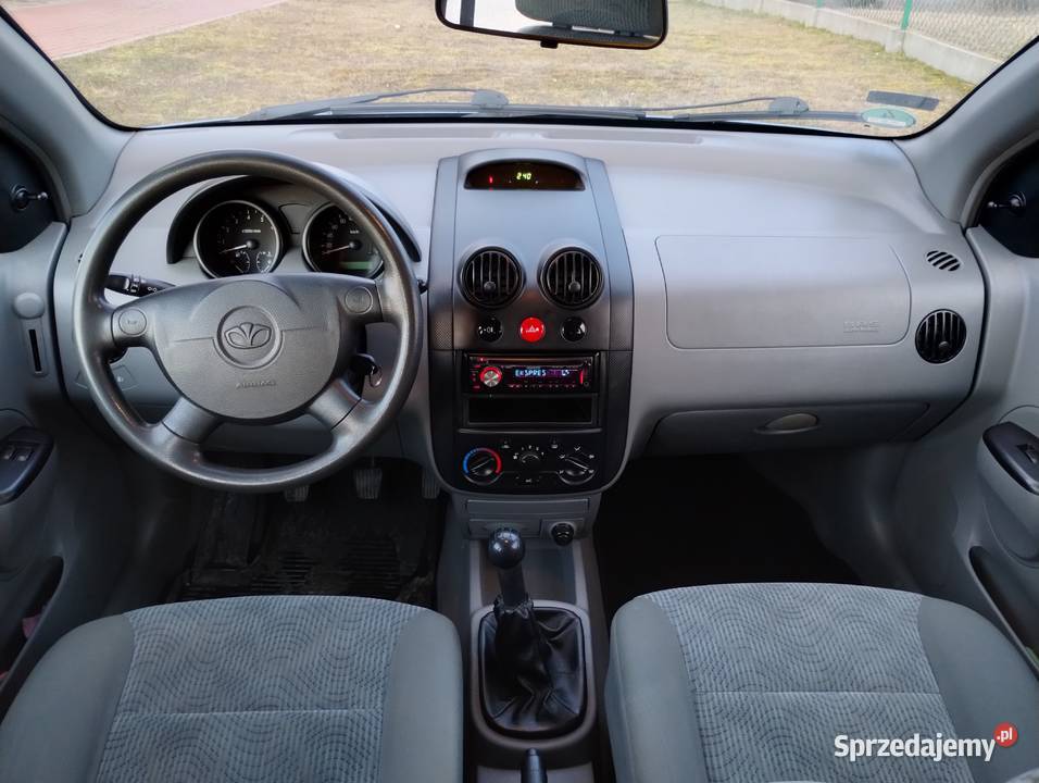 DAEWOO KALOS 12 benzyna 8v 72 Prosty i radio Kalos podkarpackie Różanka