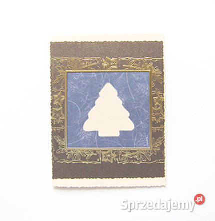 choinka kartka na Boże Narodzenie świąteczne Warszawa