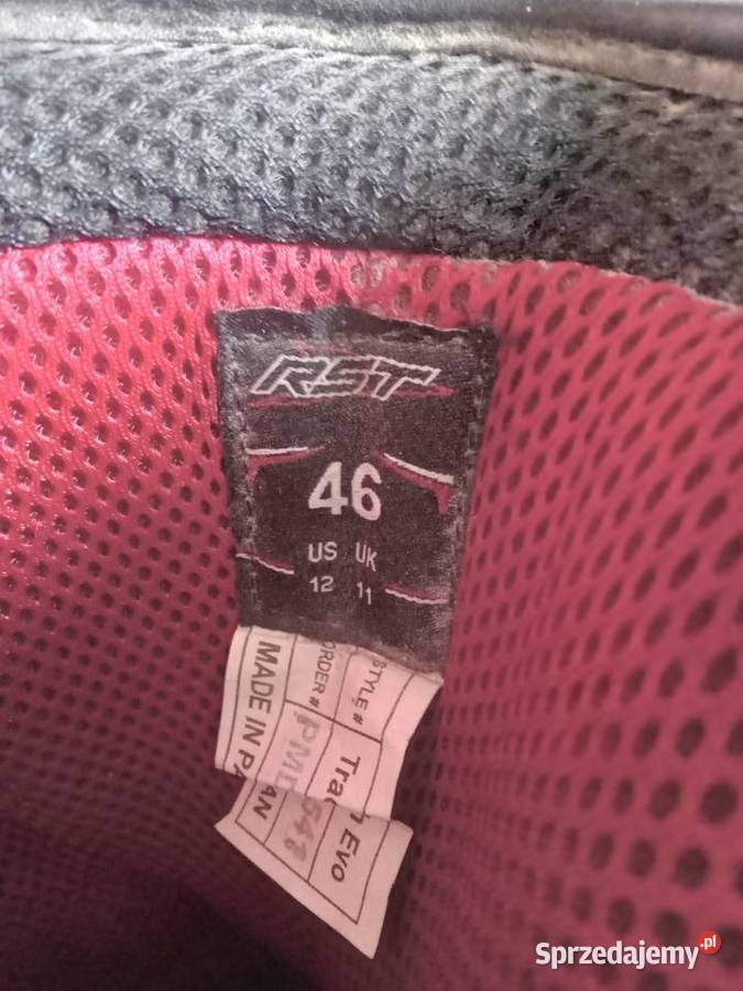 Buty motocyklowe wysokie RST rozmiar 46 Buty motocyklowe małopolskie