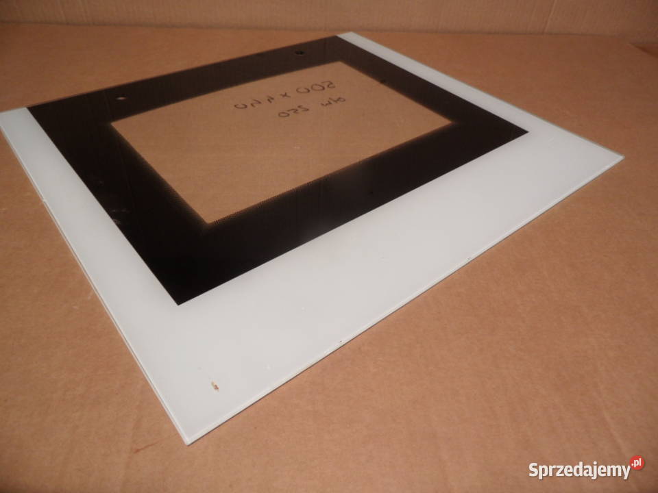 szyba drzwi piekarnika mastercook 50 X 44 Części i Akcesoria