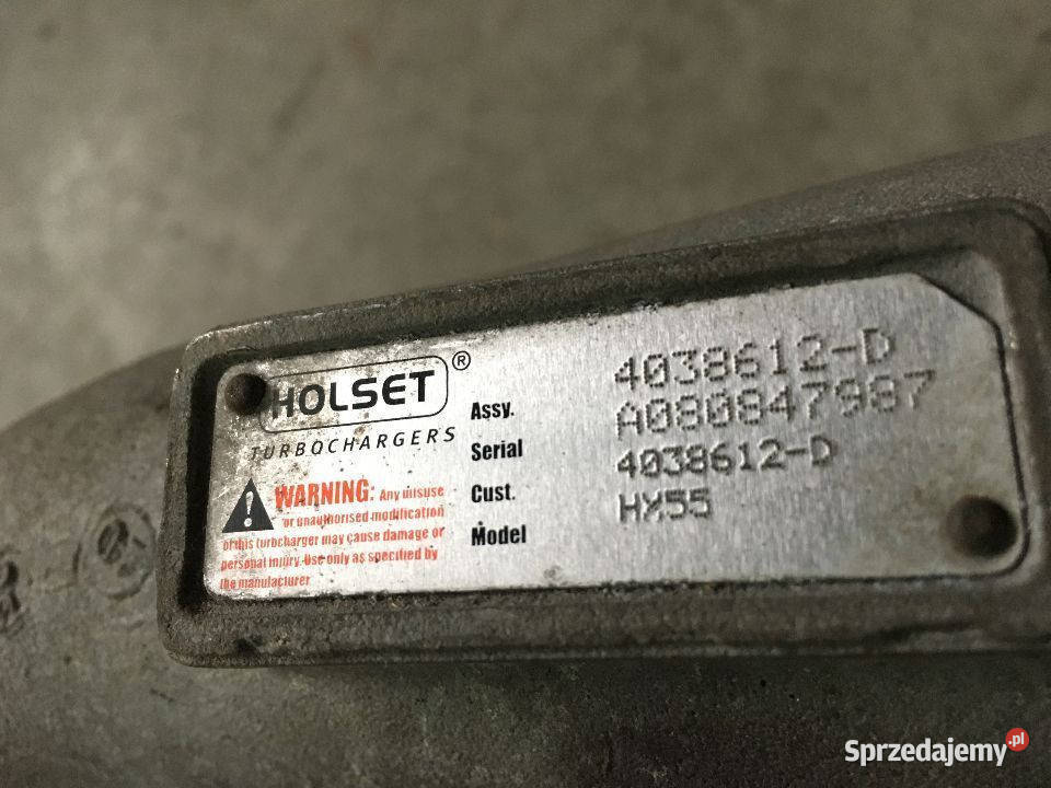 Turbo Holset HX55 A080847987 403812D