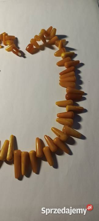 Naszyjnik Bursztyn Vintage amber