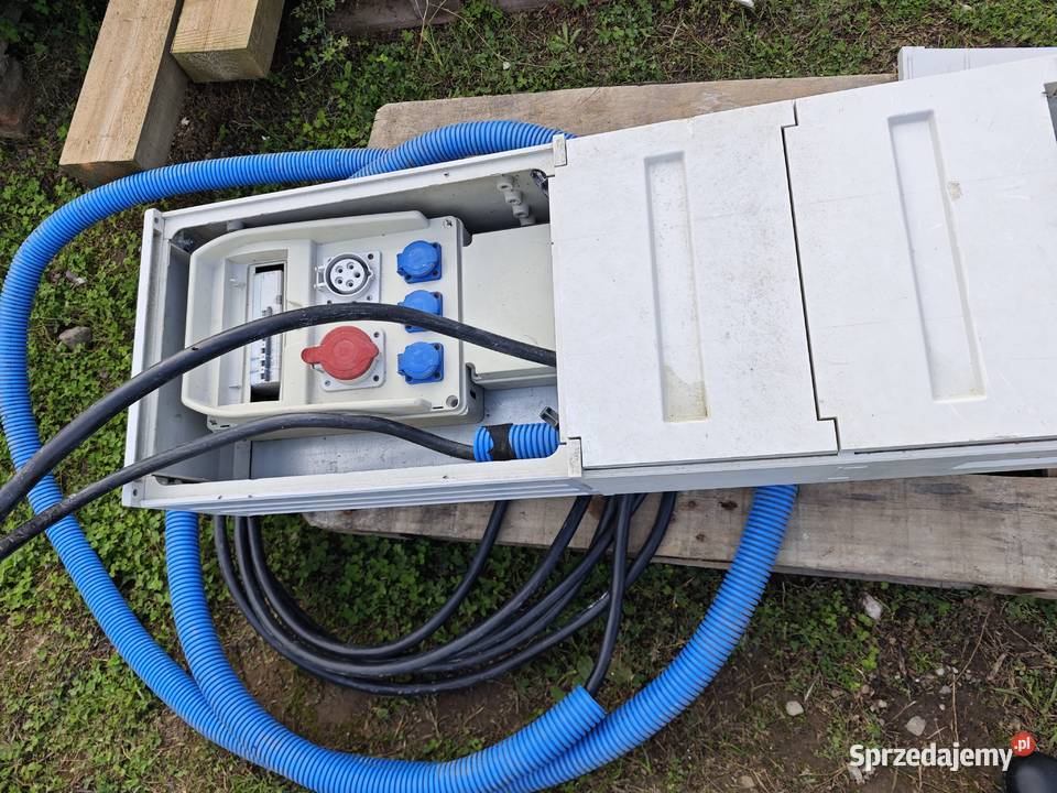 skrzynka energetyczna na budowę sprzedam