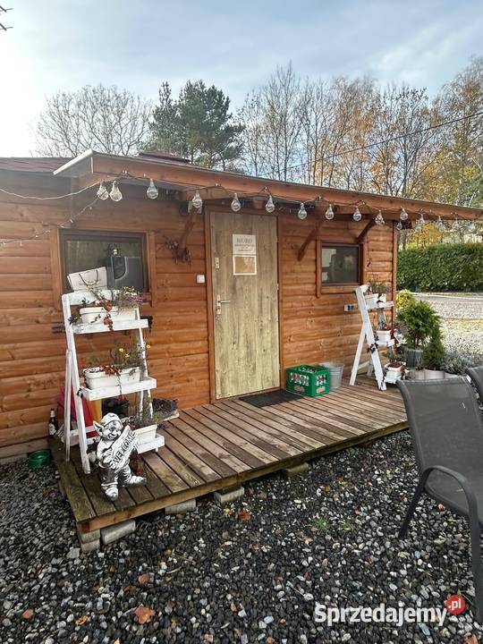 Domek 5 x 5 drewniany ocieplany w całości z Rajsko